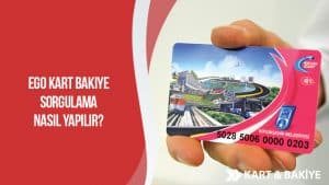 Ego Kart Bakiye Sorgulama Nasıl Yapılır