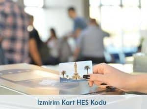 İzmirim Kart HES Kodu