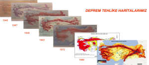 Türkiye deprem haritası