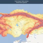 interaktif deprem tehlike haritası